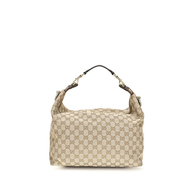 Gucci Beige Fabric Shoulder Bag