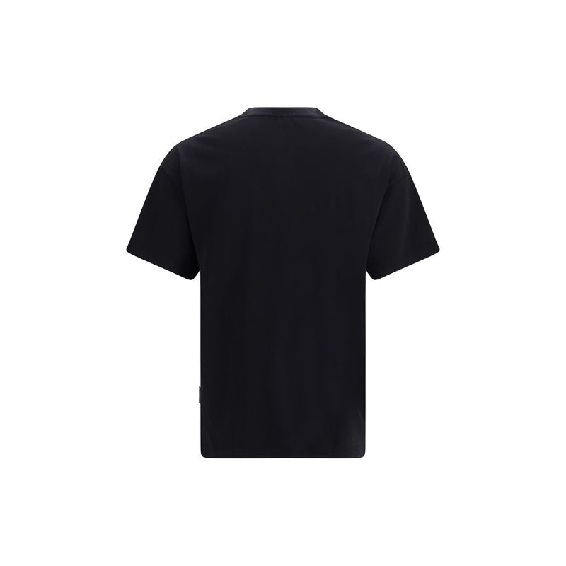 Palm Angels Black Cotton T-Shirt