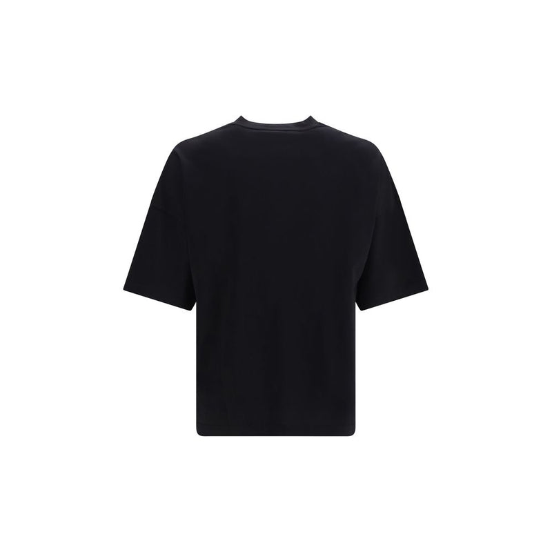 Palm Angels Black Cotton T-Shirt
