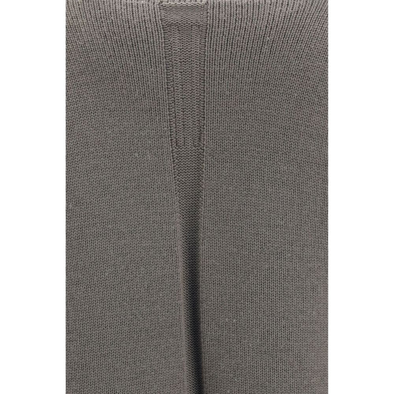 Rick Owens Gray Wool Oves Aries Hoodie