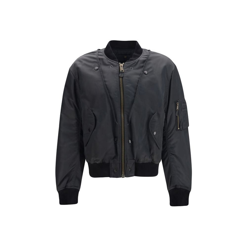 Maison Margiela Gray Polyamide Bomber