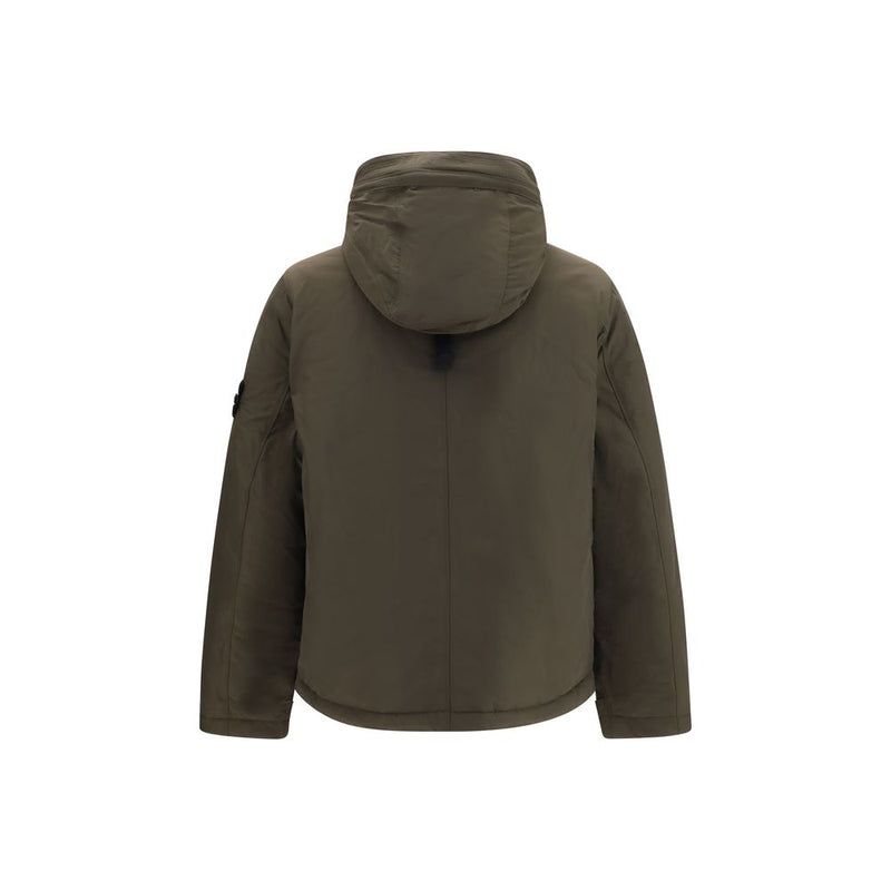 Stone Island Bicolor Polyester Shell Jacket