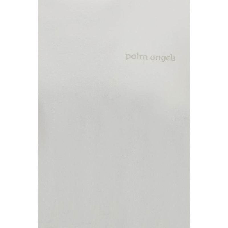 Palm Angels White Cotton T-Shirt