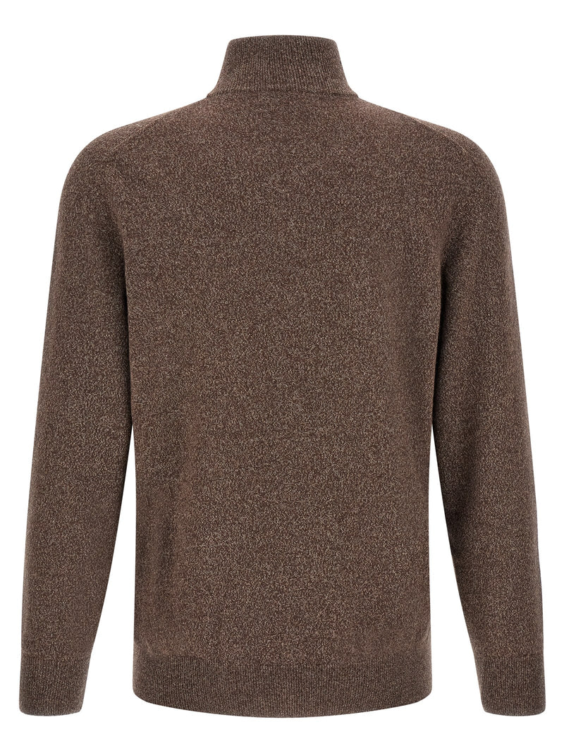 Brunello Cucinelli Brown Cashmere Cardigan