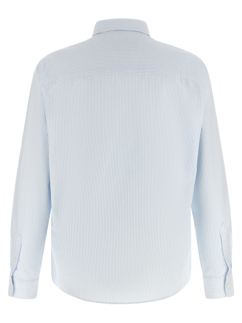 Ami Paris Blue Cotton Blouse