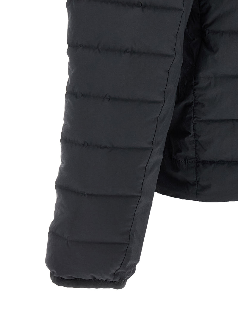 Stone Island Blue Polyamide Full-Length Jacket
