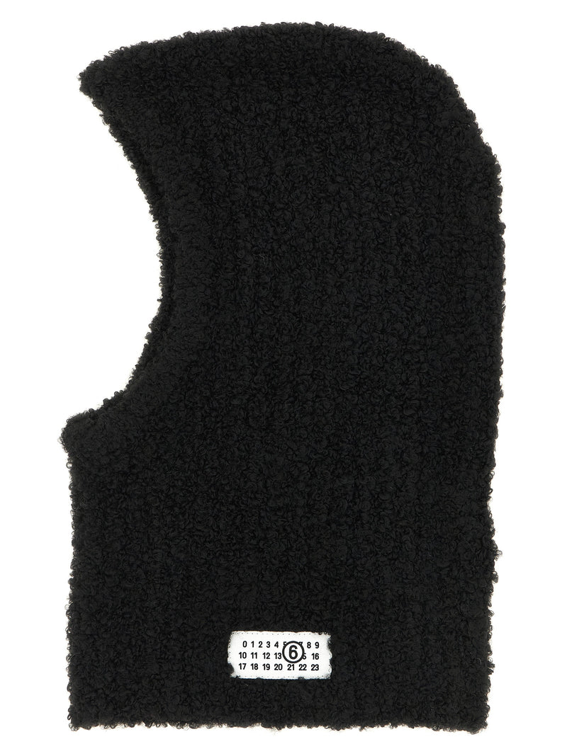 MM6 Maison Margiela Black Marabou Hat