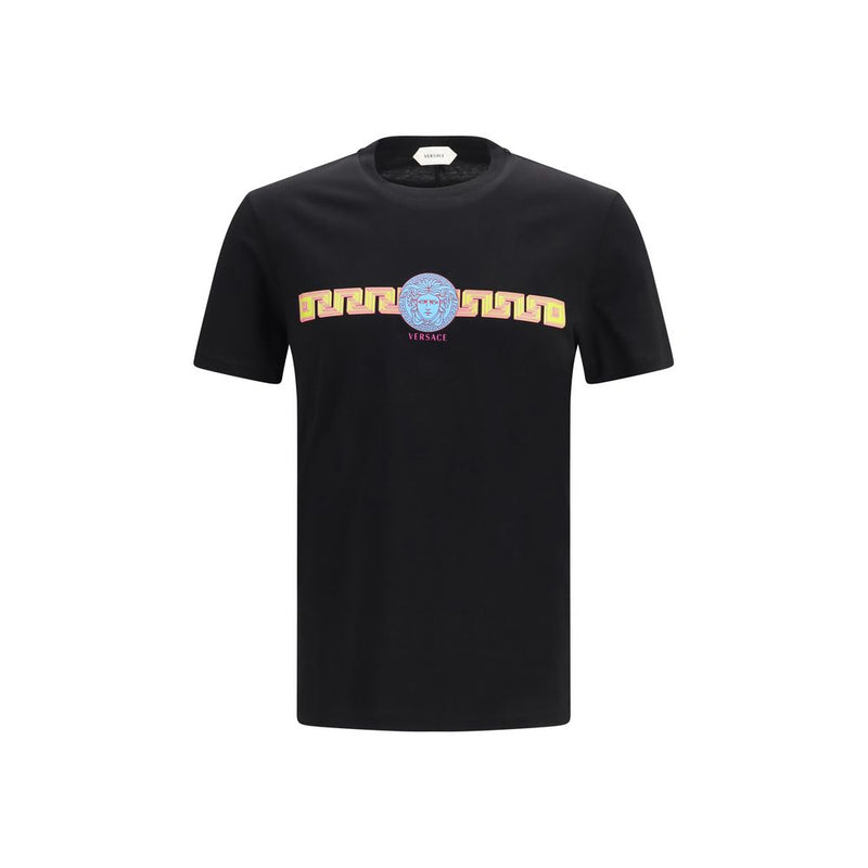 Versace Black Cotton T-Shirt