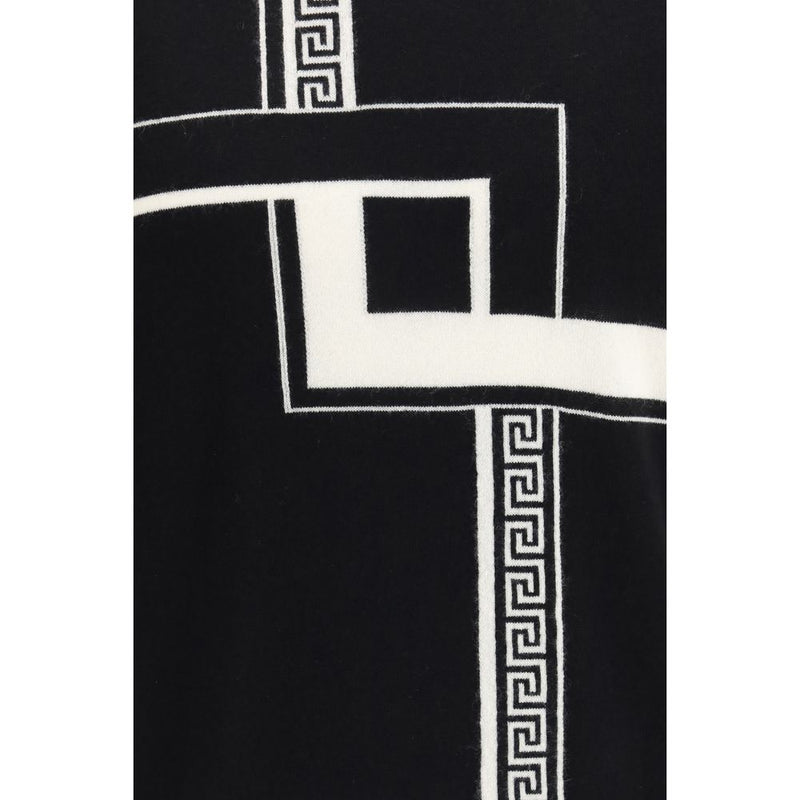 Versace Black Cashmere Sweater