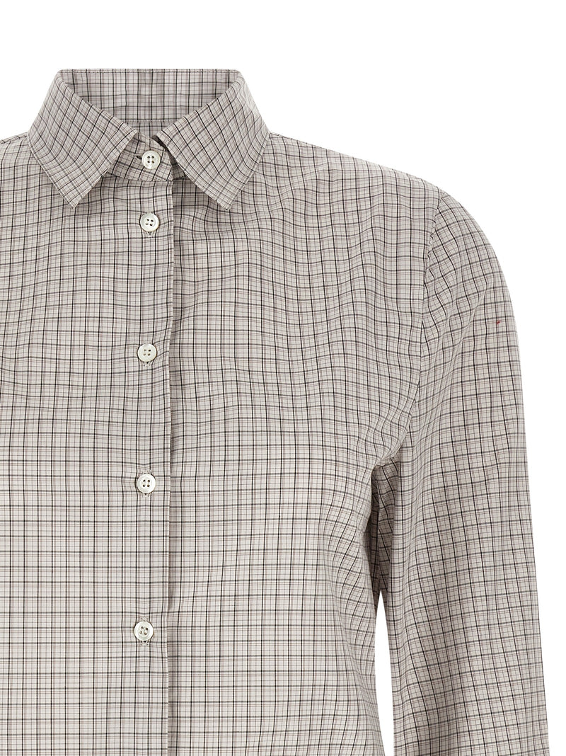 Maison Margiela Beige Cotton Blouse
