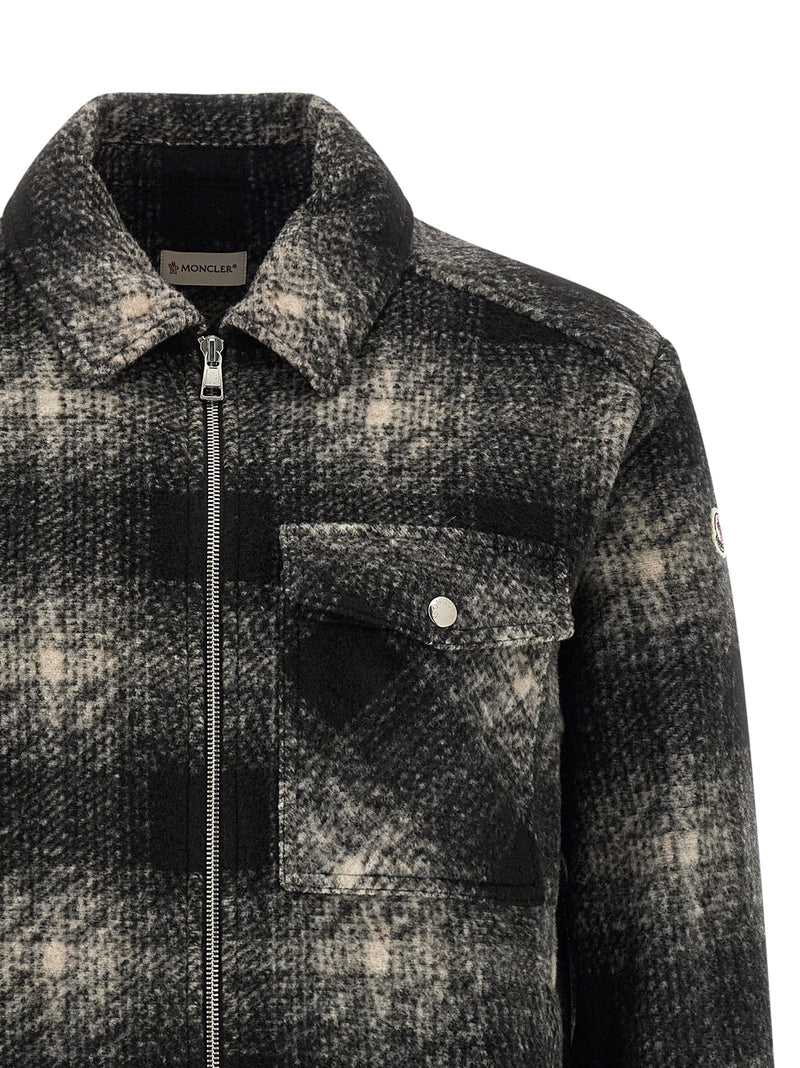 Moncler Gray Polyester Blouse