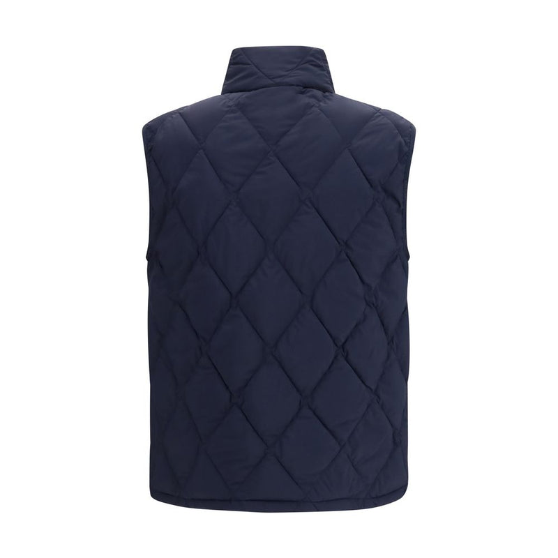 Burberry Blue Polyamide Sleeveless Jacket