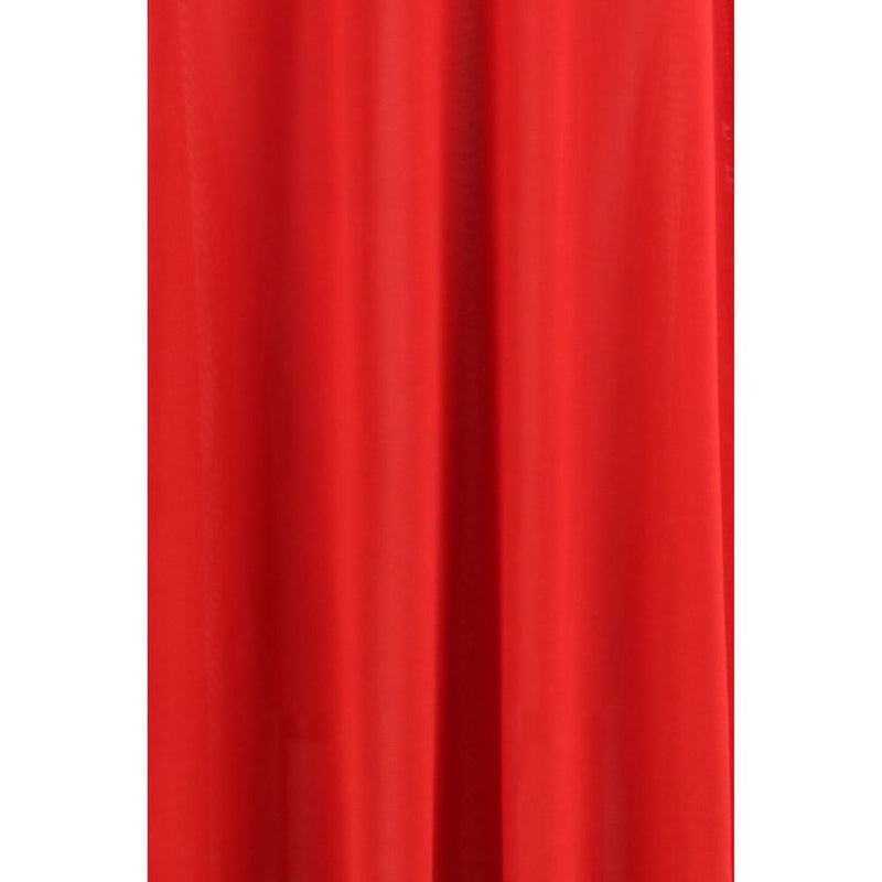 Fendi Red Silk Casual Dress