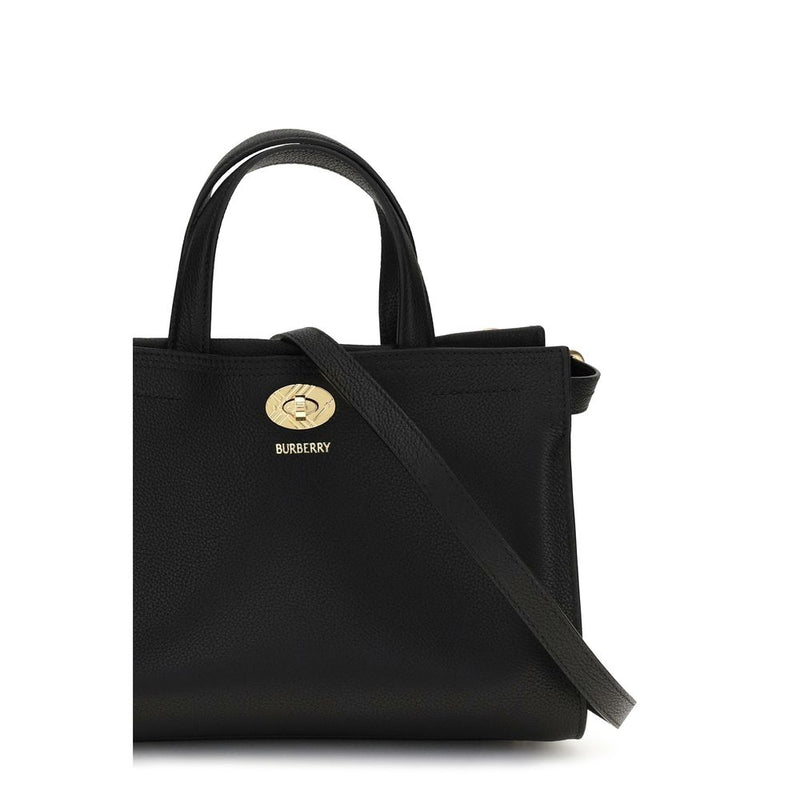 Burberry Black Cotton Handbag