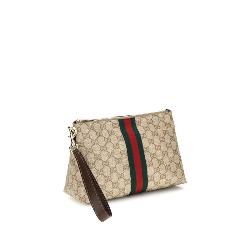 Gucci Beige Fabric Handbag
