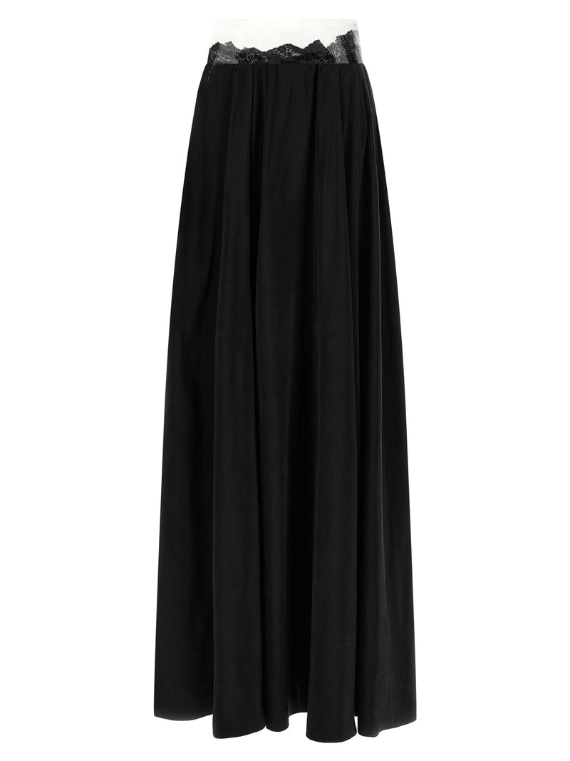 Maison Margiela Black Copper Mini Skirt
