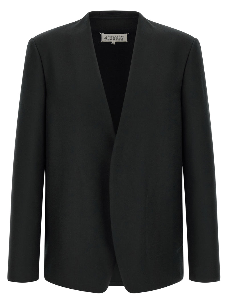Maison Margiela Black Virgin Wool Blazer