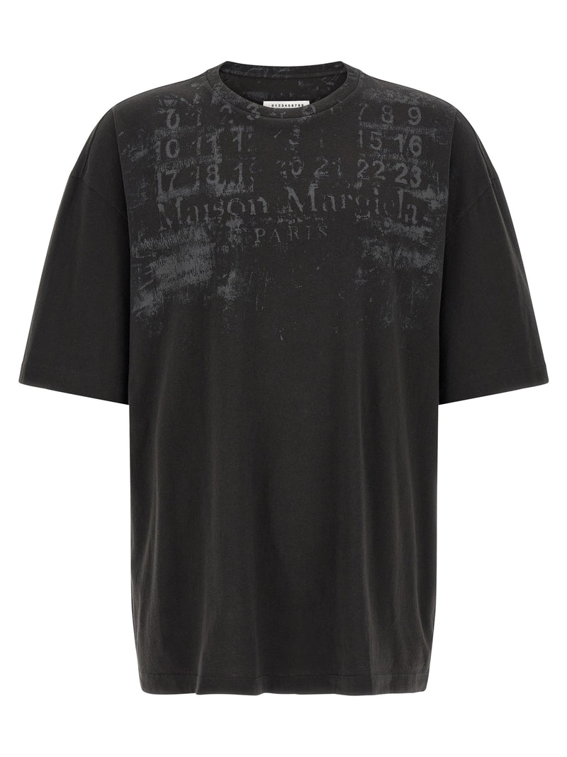 Maison Margiela Black Cotton T-Shirt