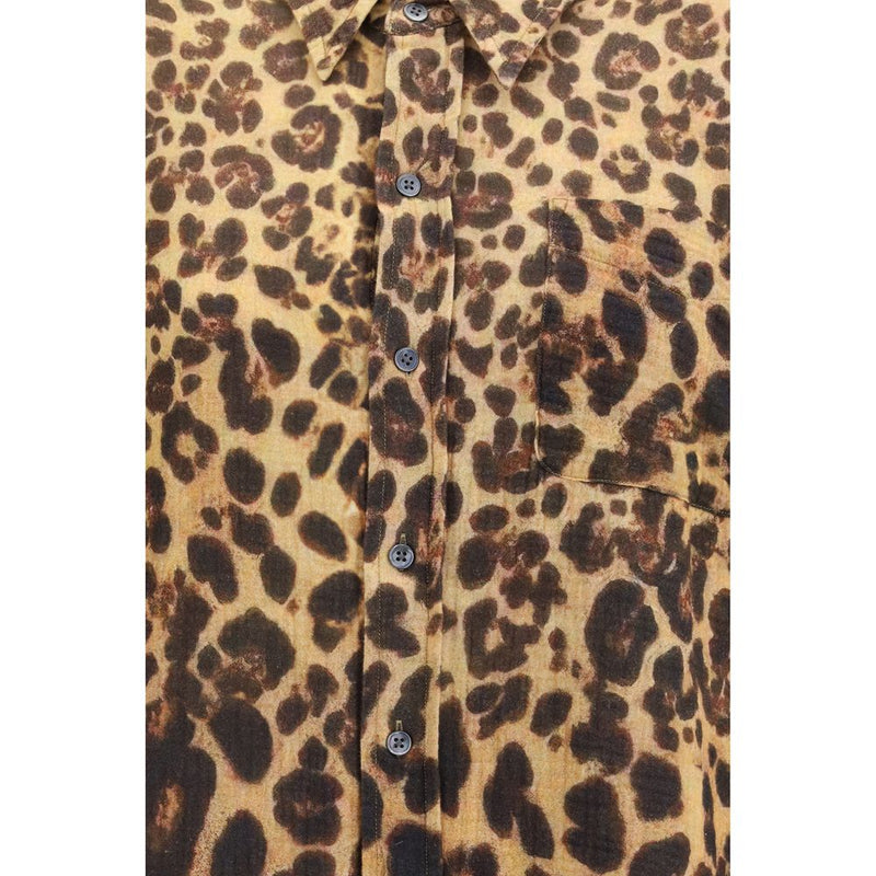 Camisa jeans marrom R13