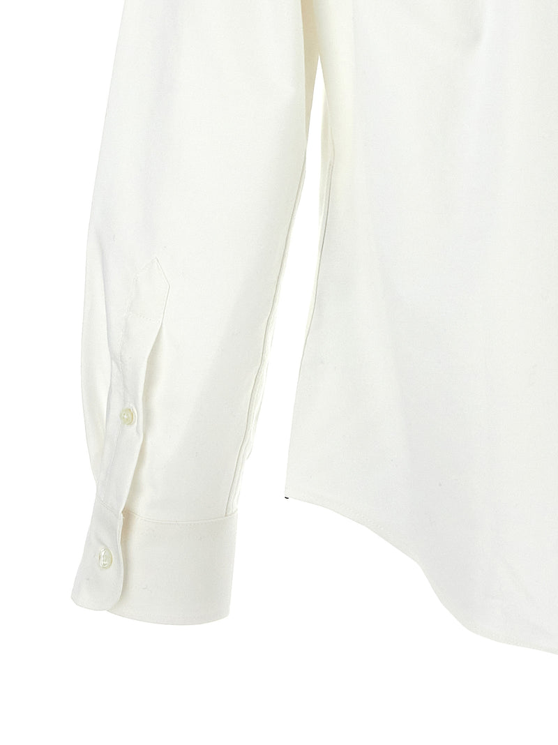Ami Paris Red Cotton Blouse