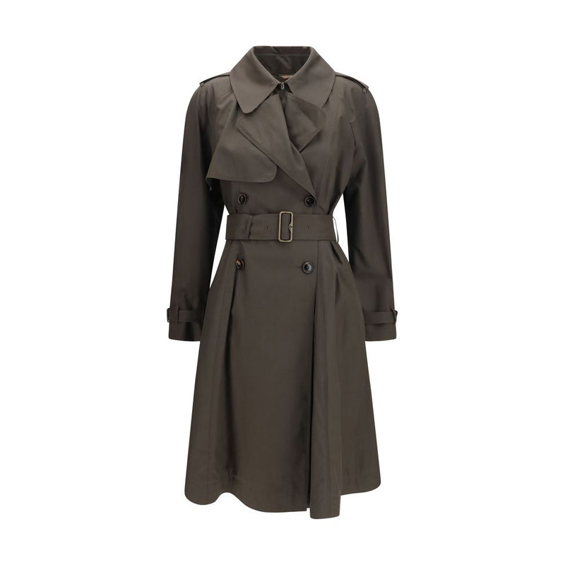 Burberry Bicolor Cotton Coat