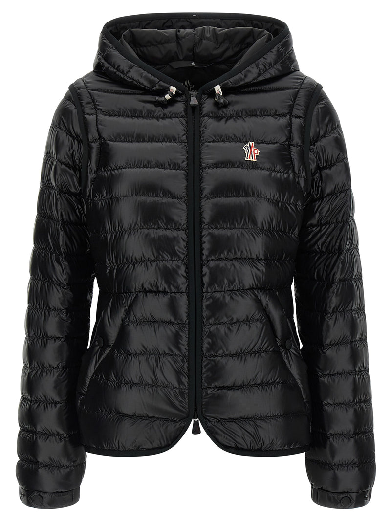 Moncler Grenoble Black Polyamide Shell Jacket