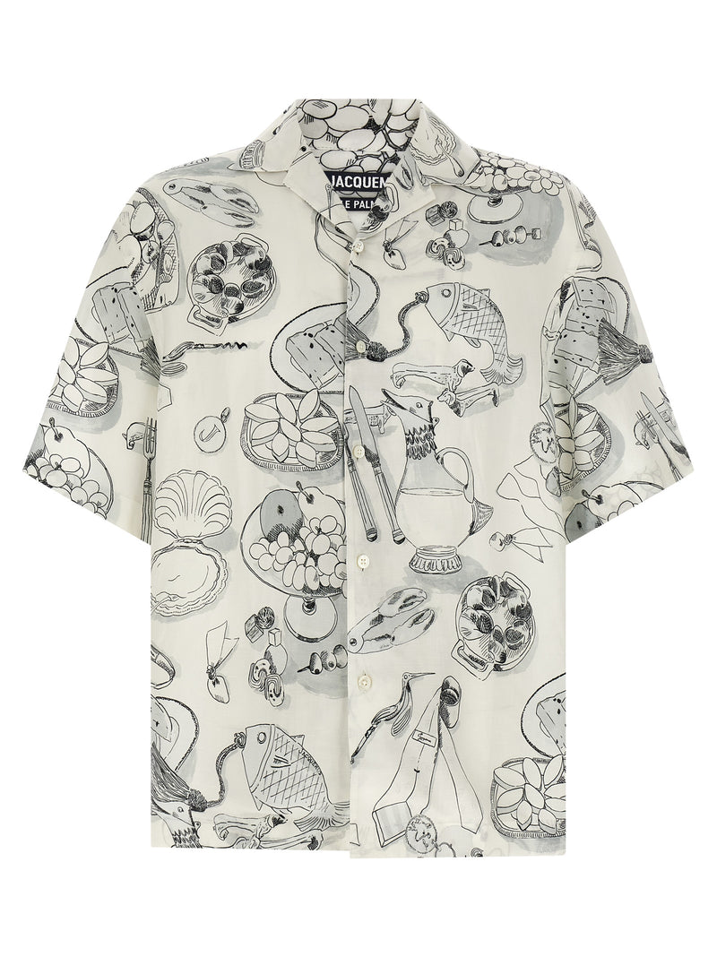 Jacquemus Bicolor Viscose Blouse