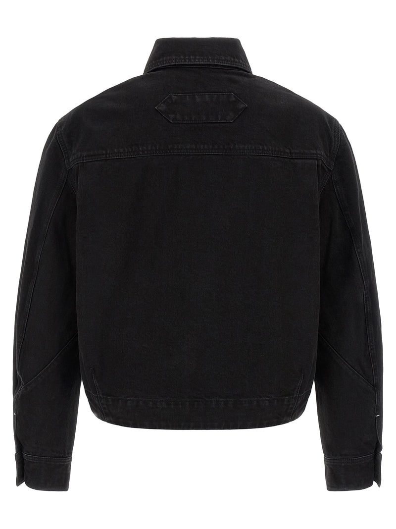 Jacquemus Black Cotton Denim Jacket