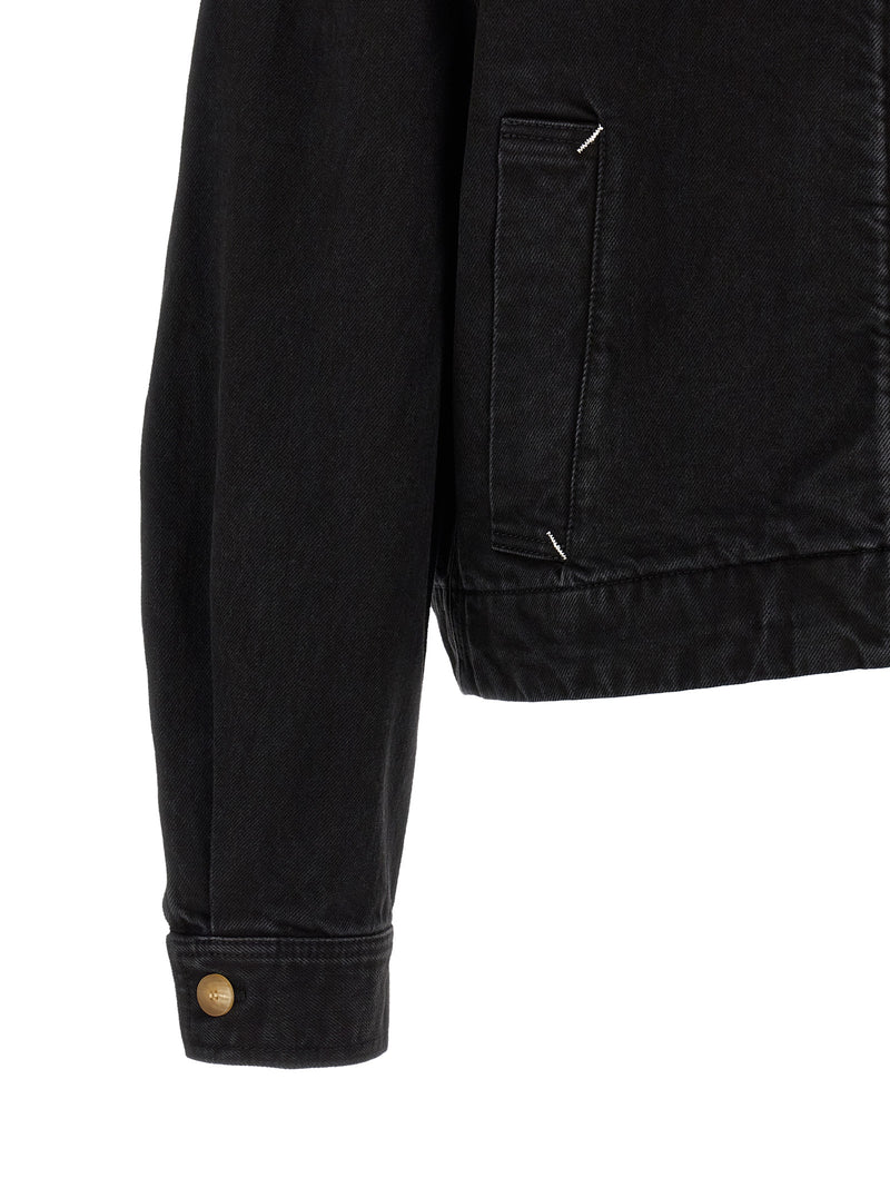 Jacquemus Black Cotton Denim Jacket