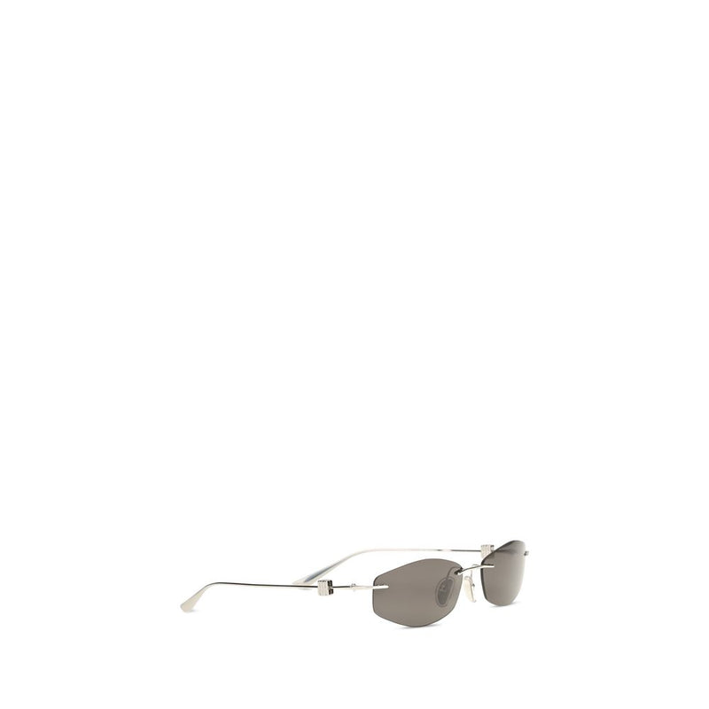 Óculos de sol de metal Balenciaga para homens