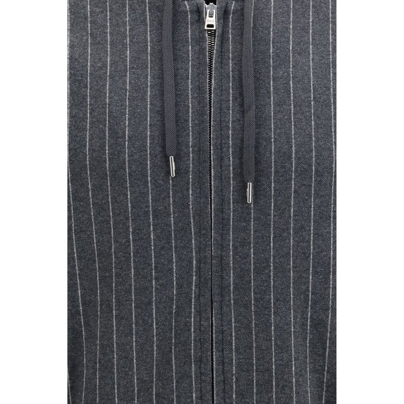 Herno Gray Cotton Sweatshirt