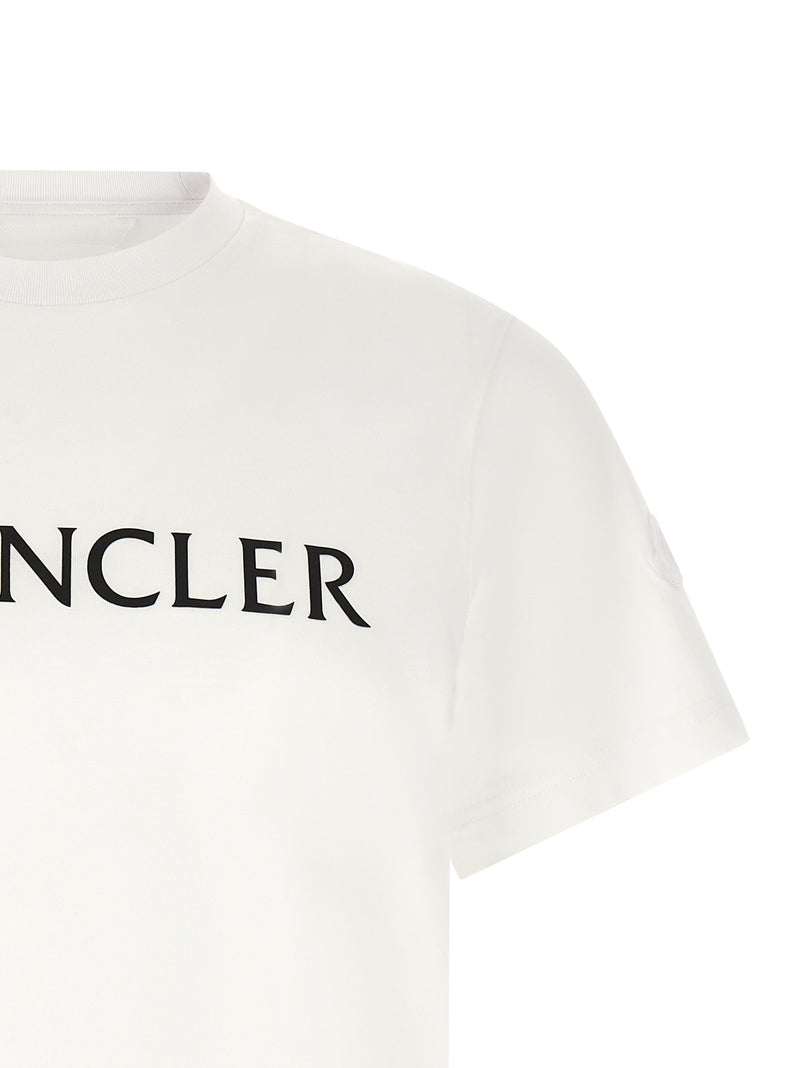 Moncler White Cotton T-Shirt