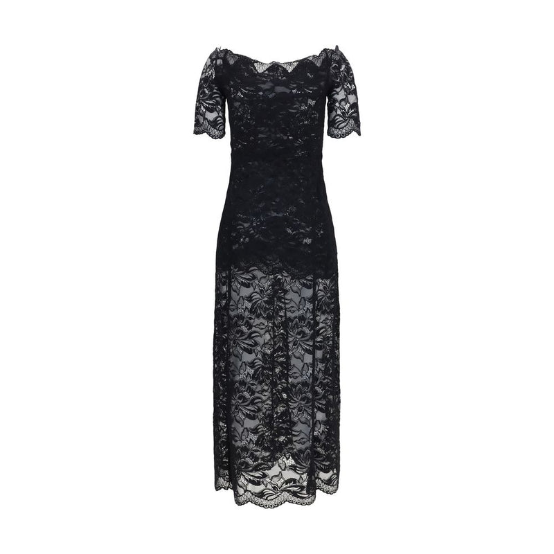 Rabanne Black Polyamide Cocktail Dress