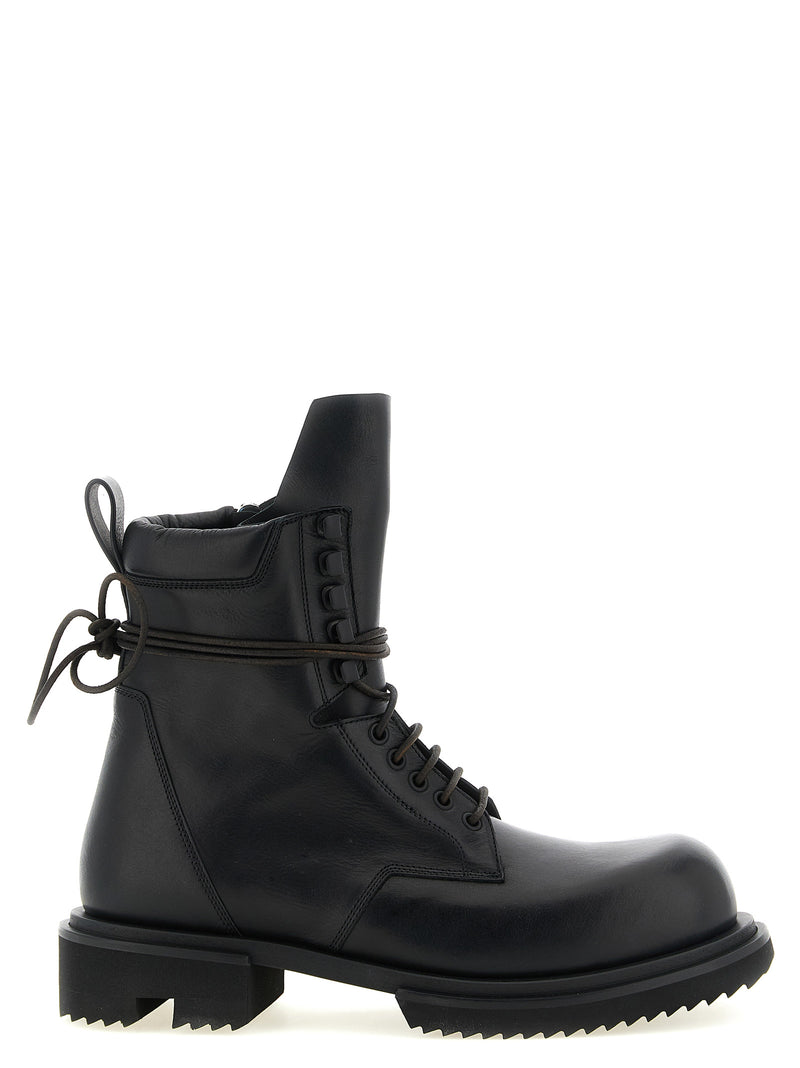 Rick Owens Black Calfskin Chelsea Boots