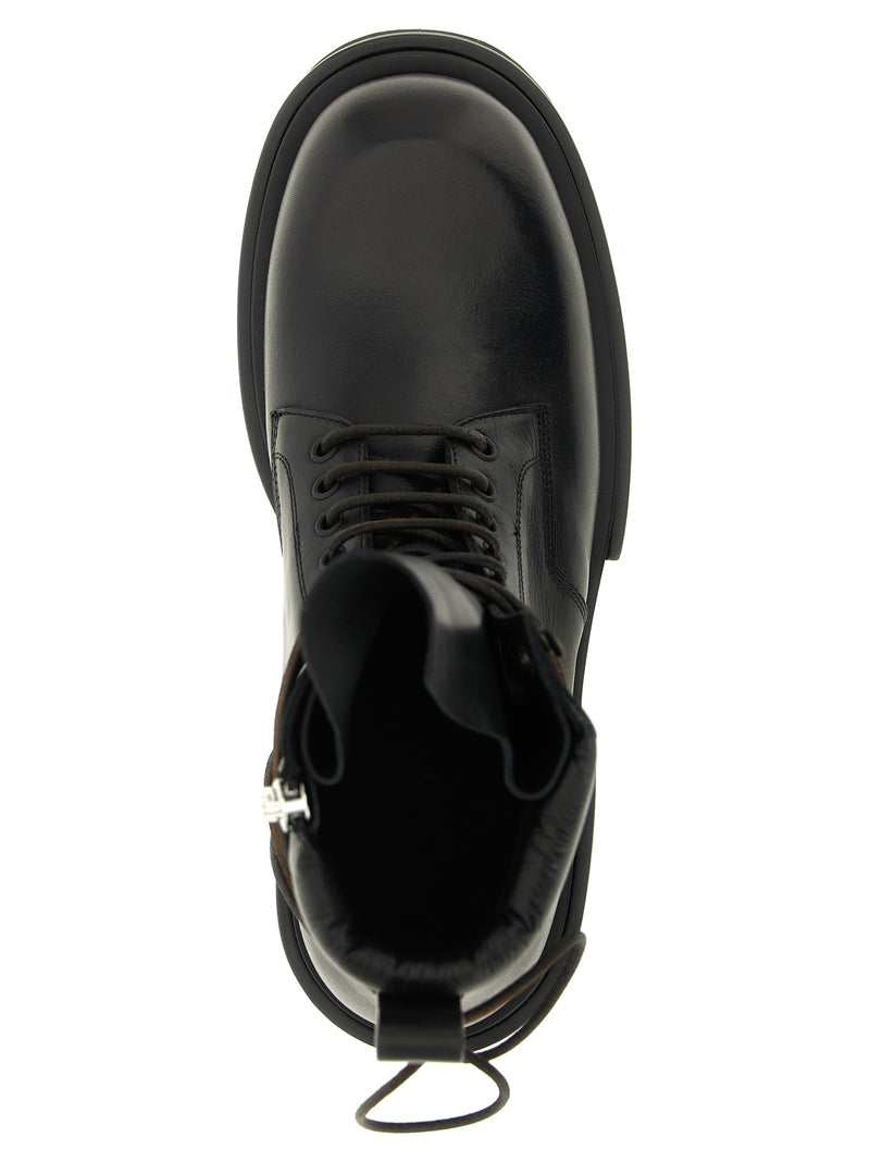 Rick Owens Black Calfskin Chelsea Boots