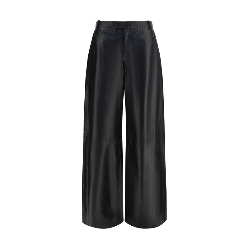 Arma Black Leather Pants