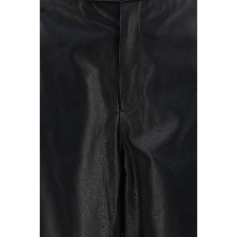 Arma Black Leather Pants