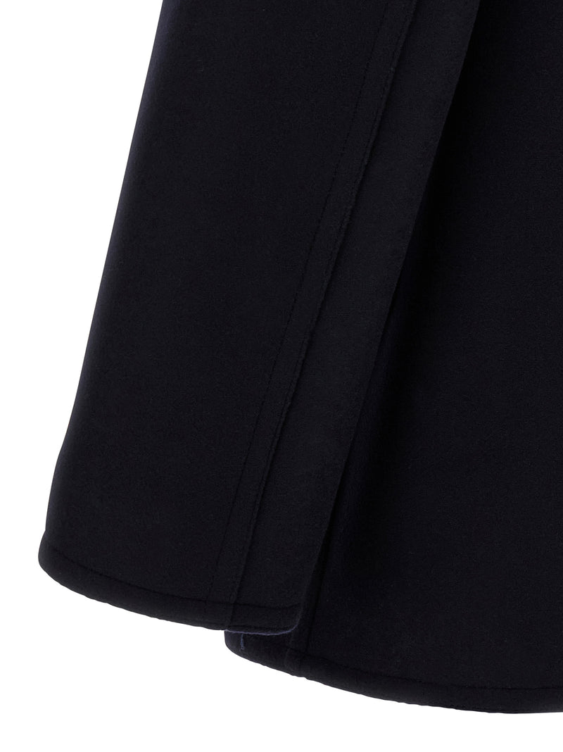 Burberry Blue Wool Coat