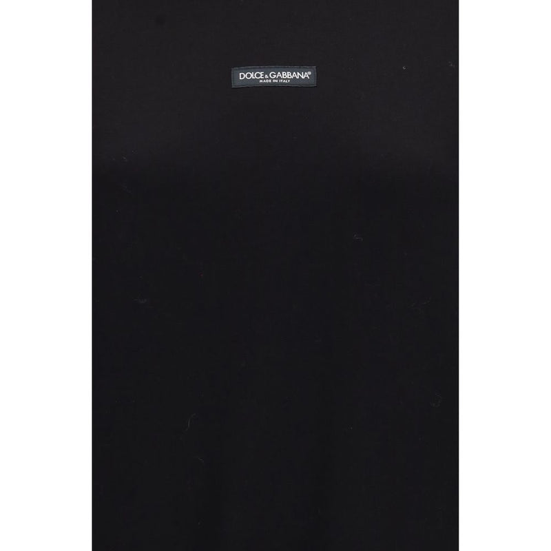 Dolce & Gabbana Black Cotton Sweatshirt