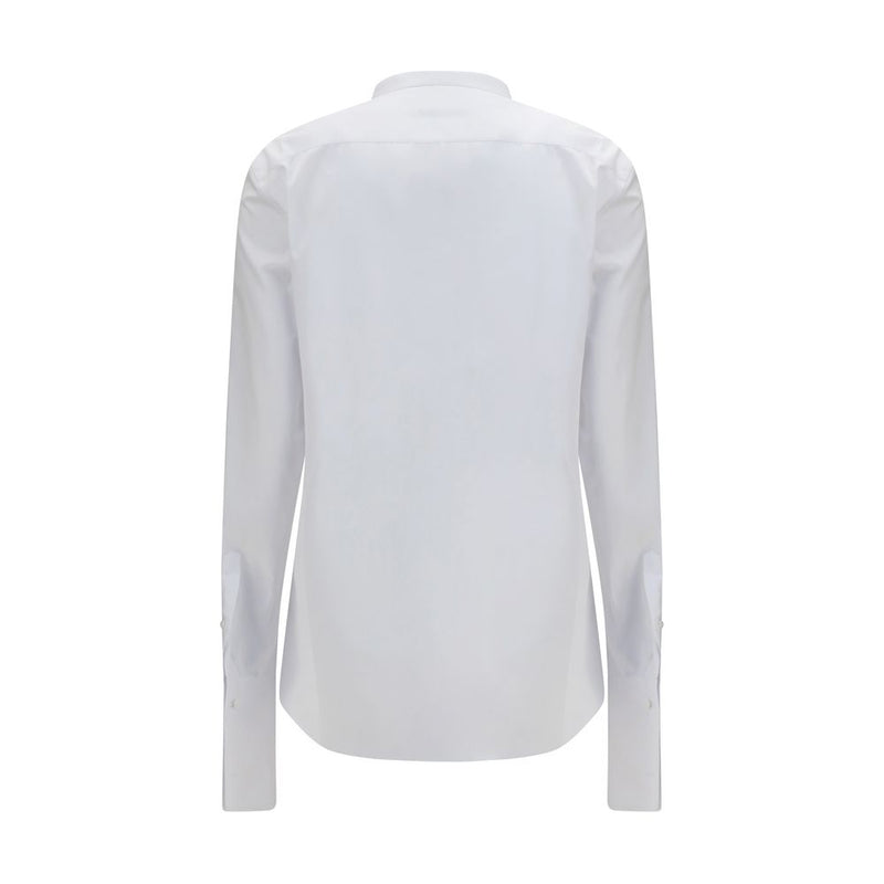 Fendi White Cotton Dress Shirt