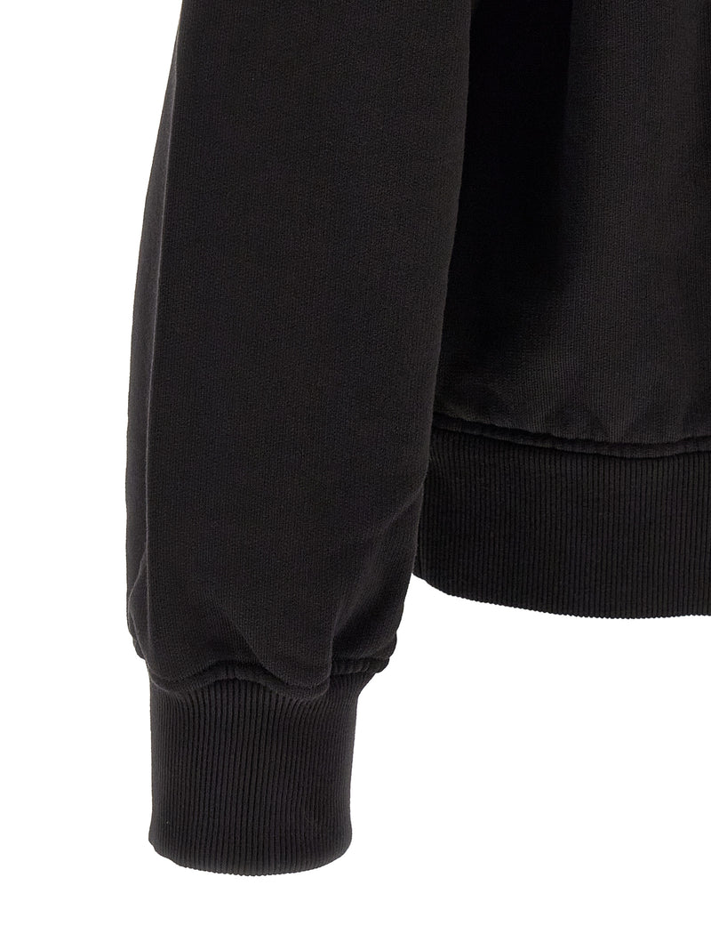 Dolce & Gabbana Black Cotton Sweatshirt