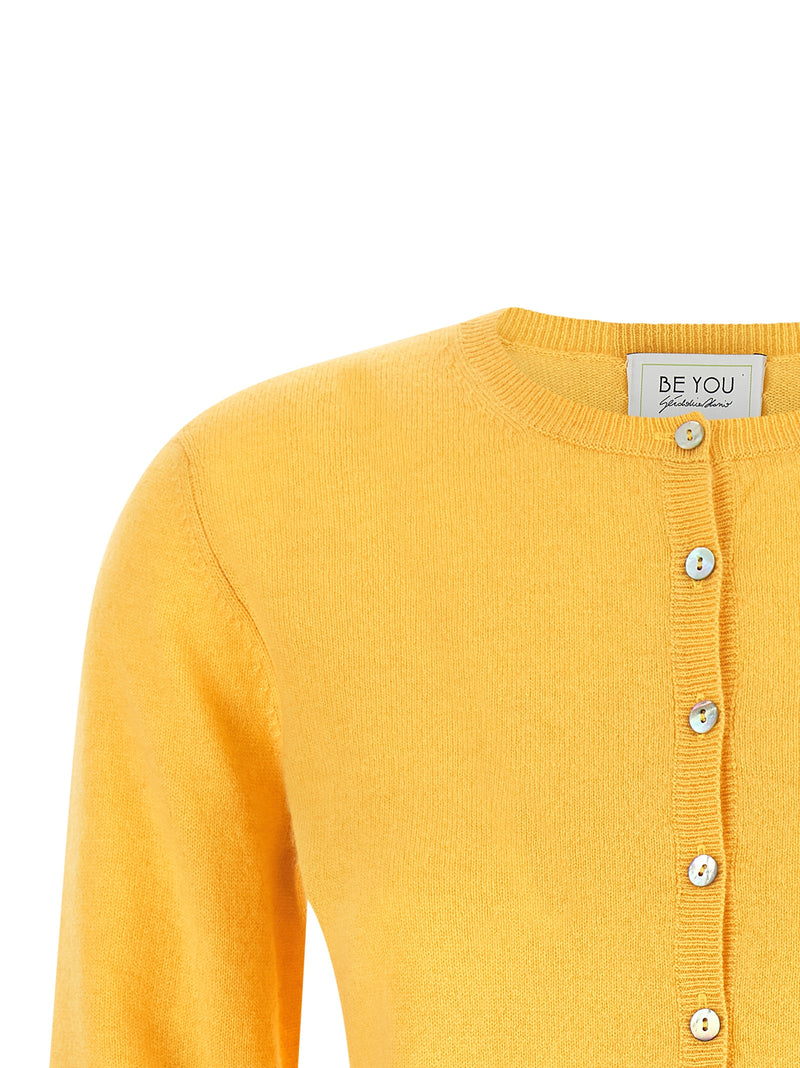 BE YOU Multicolor Cashmere Cardigan