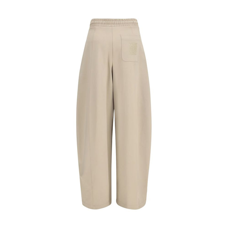 Max Mara Beige Polyamide Athletic Pants