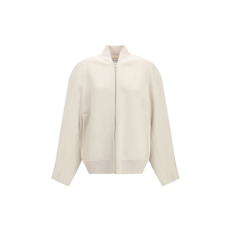 Max Mara Beige Wool Oves Aries Full-Length Jacket