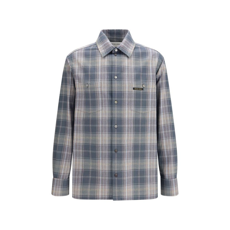 Golden Goose Multicolor Cotton Pattern Shirt