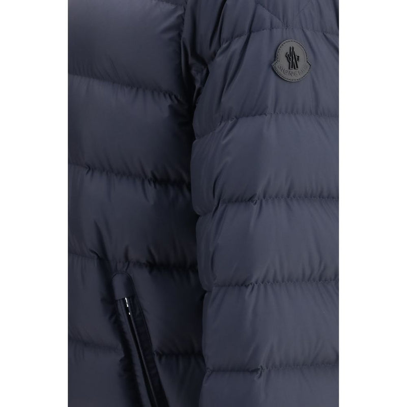 Moncler Blue Goose Down Shell Jacket