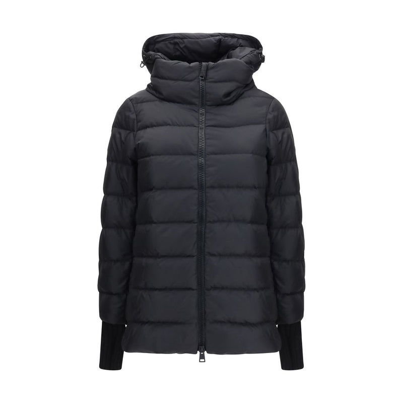 Herno Black Polyester Full-Length Jacket