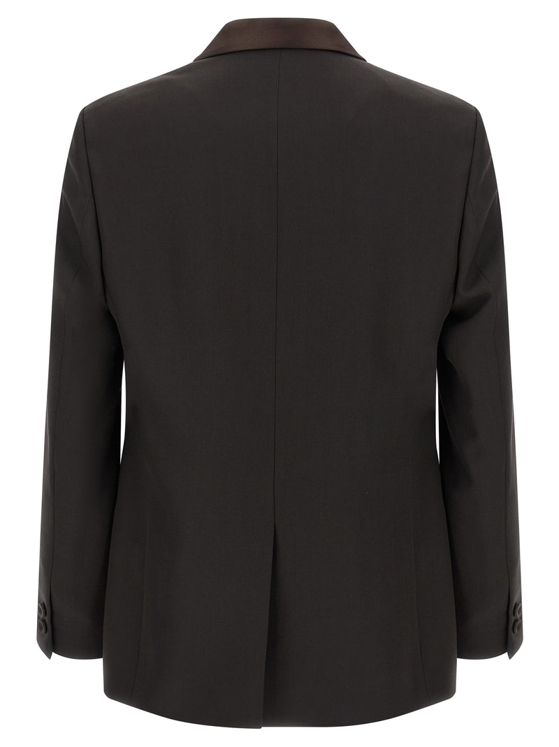 Fendi Brown Polyester Blazer
