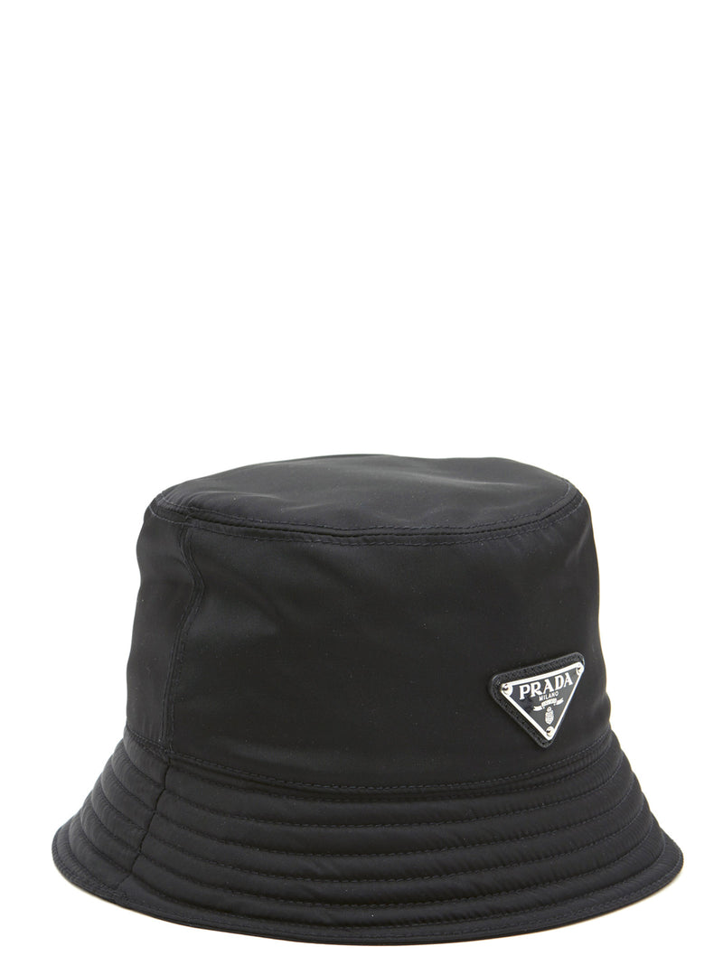 Prada Black Nylon Bucket Hat