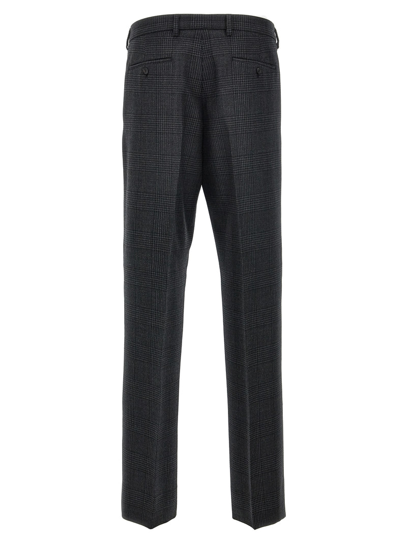 Prada Gray Virgin Wool Dress Pants